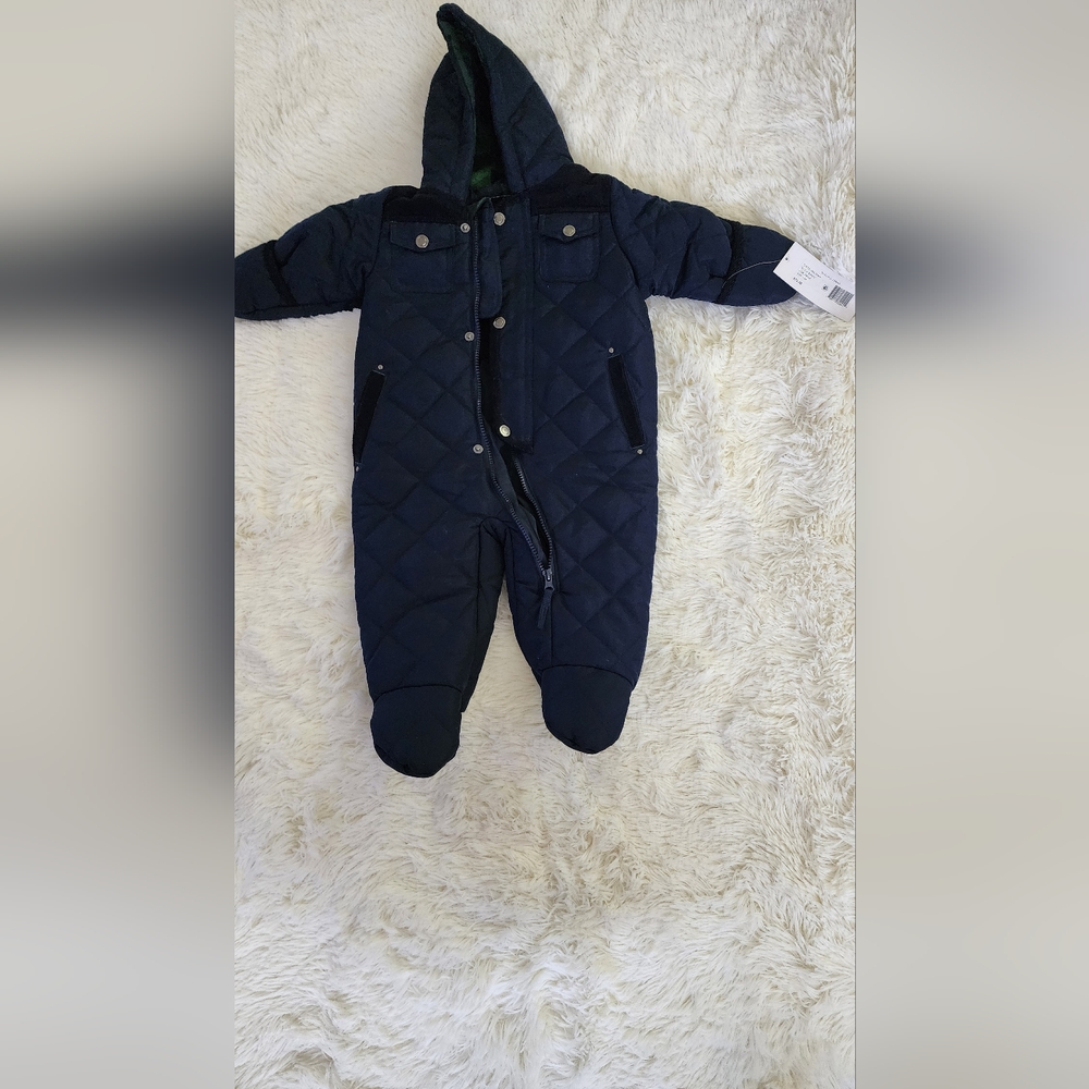 S Rothschild & CO Baby Boys Barn Quilt Pram Snowsuit
